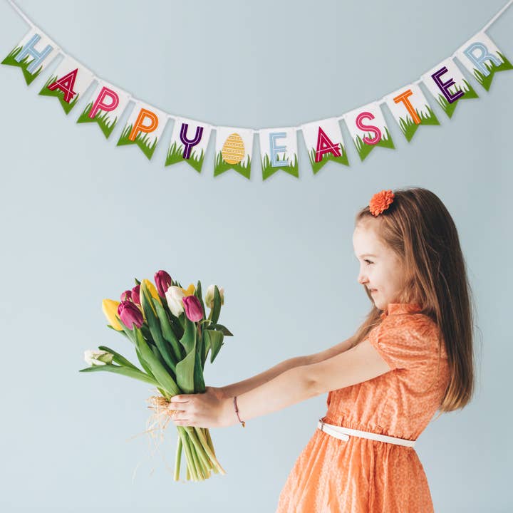 Påskgräsbanner för wholesale av Decomod