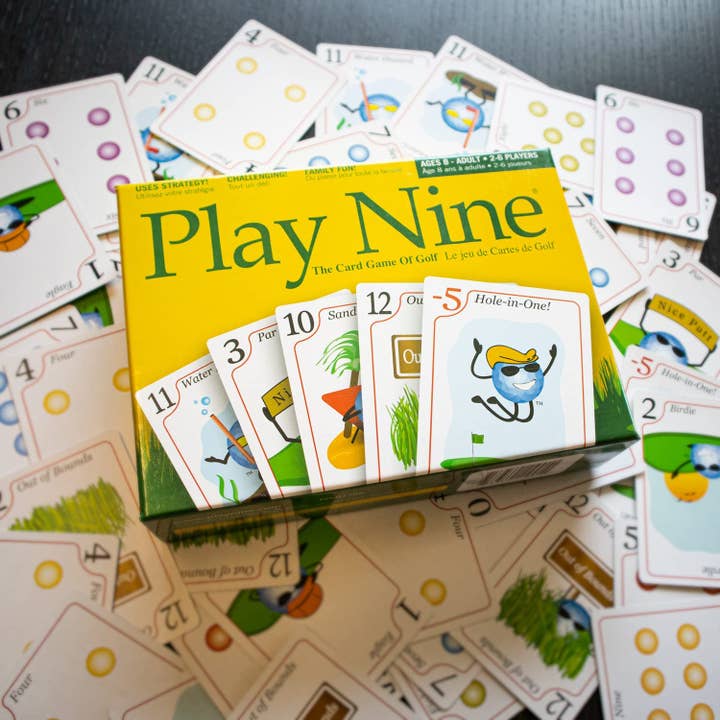 Continuum Games - Wholesale Card Game - Play Nine - Strategic Golf Card Game