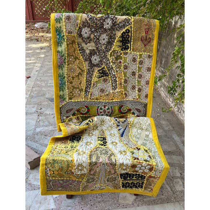 Bhawana Handicrafts - Wholesale Table Runner - Table Runner Boho Patchwork Hand Embroidery Indian Vintage2