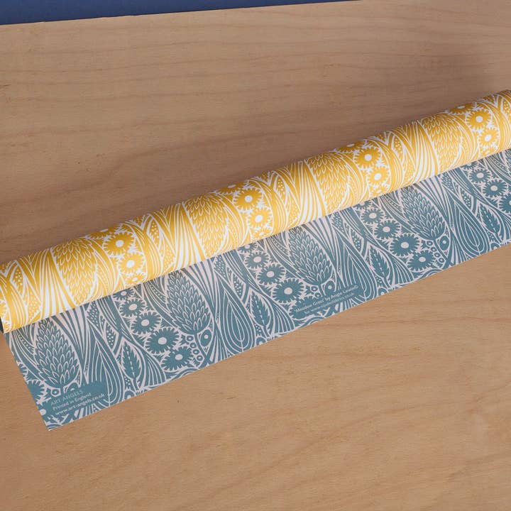 Art Angels – rolo de papel de embrulho por atacado – Embrulho de Erva de Prado