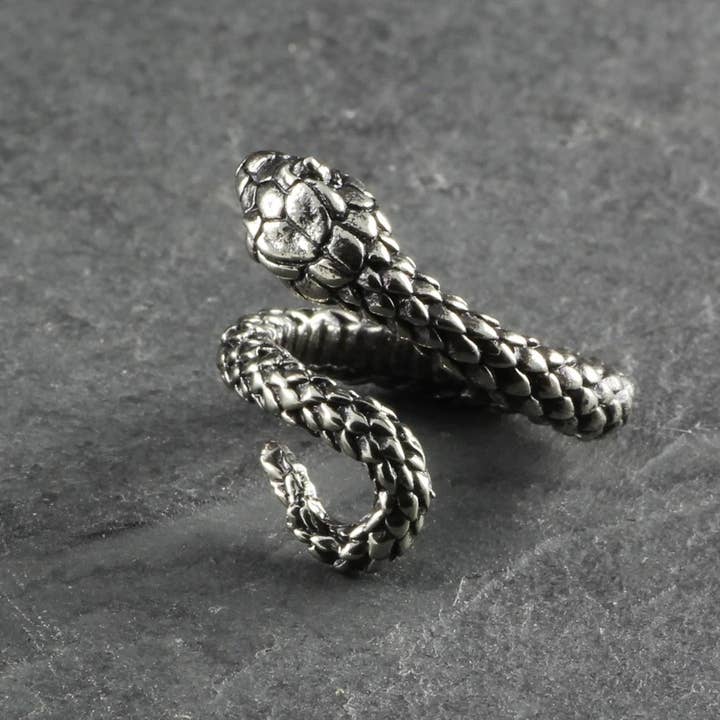Snake Ring - Silver for wholesale by Lost Apostle