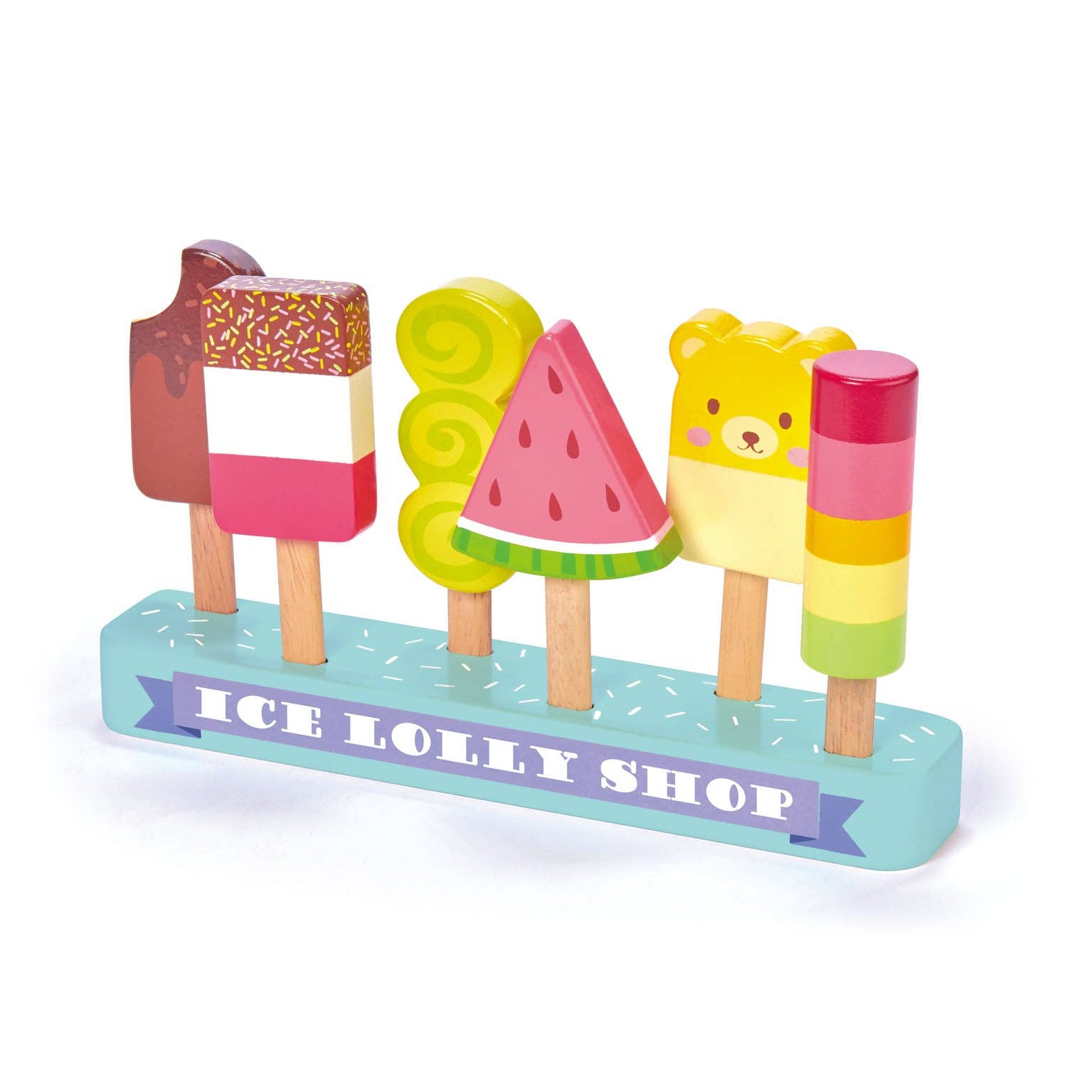 Tender Leaf Ice Lolly Shop for wholesale by ThreadBear Design UK/EU