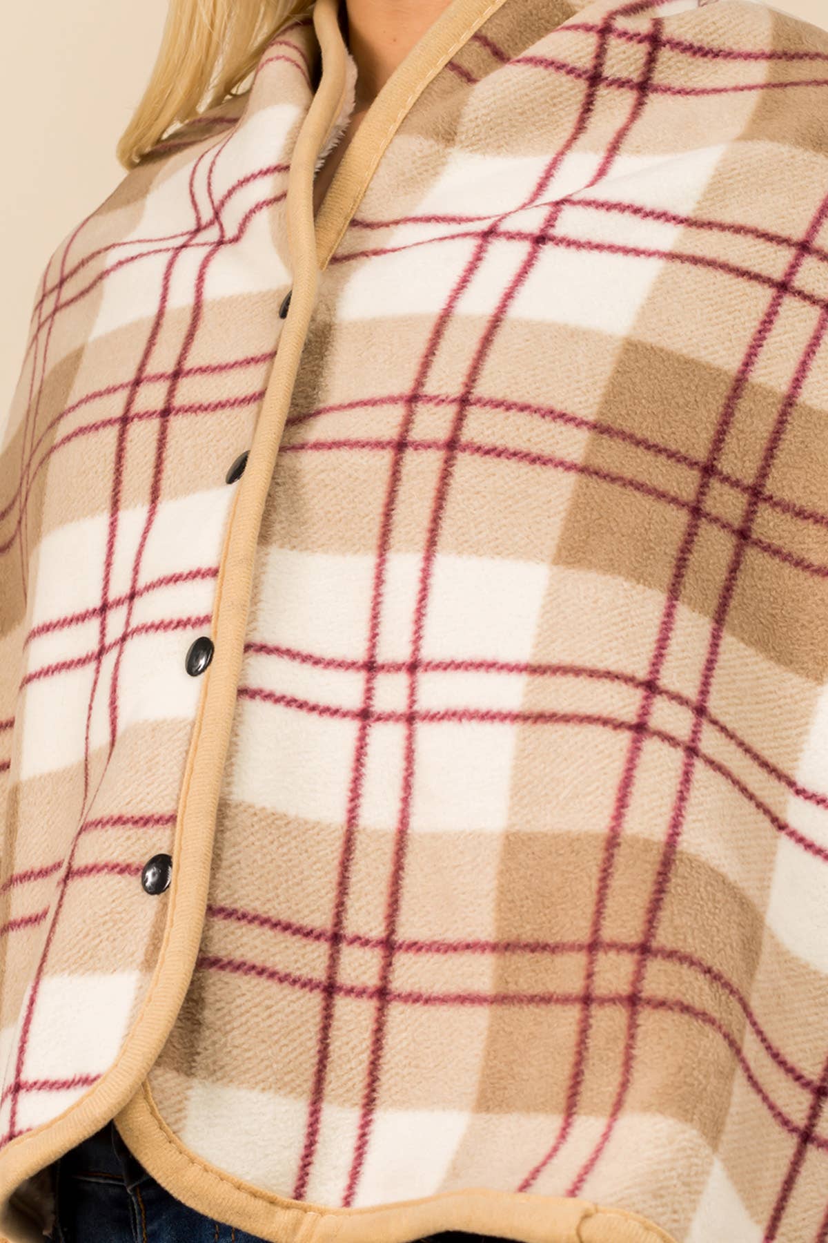 Suzie Q USA - Venta al por mayor Chal - Mujer - Mantón de manta a cuadros21