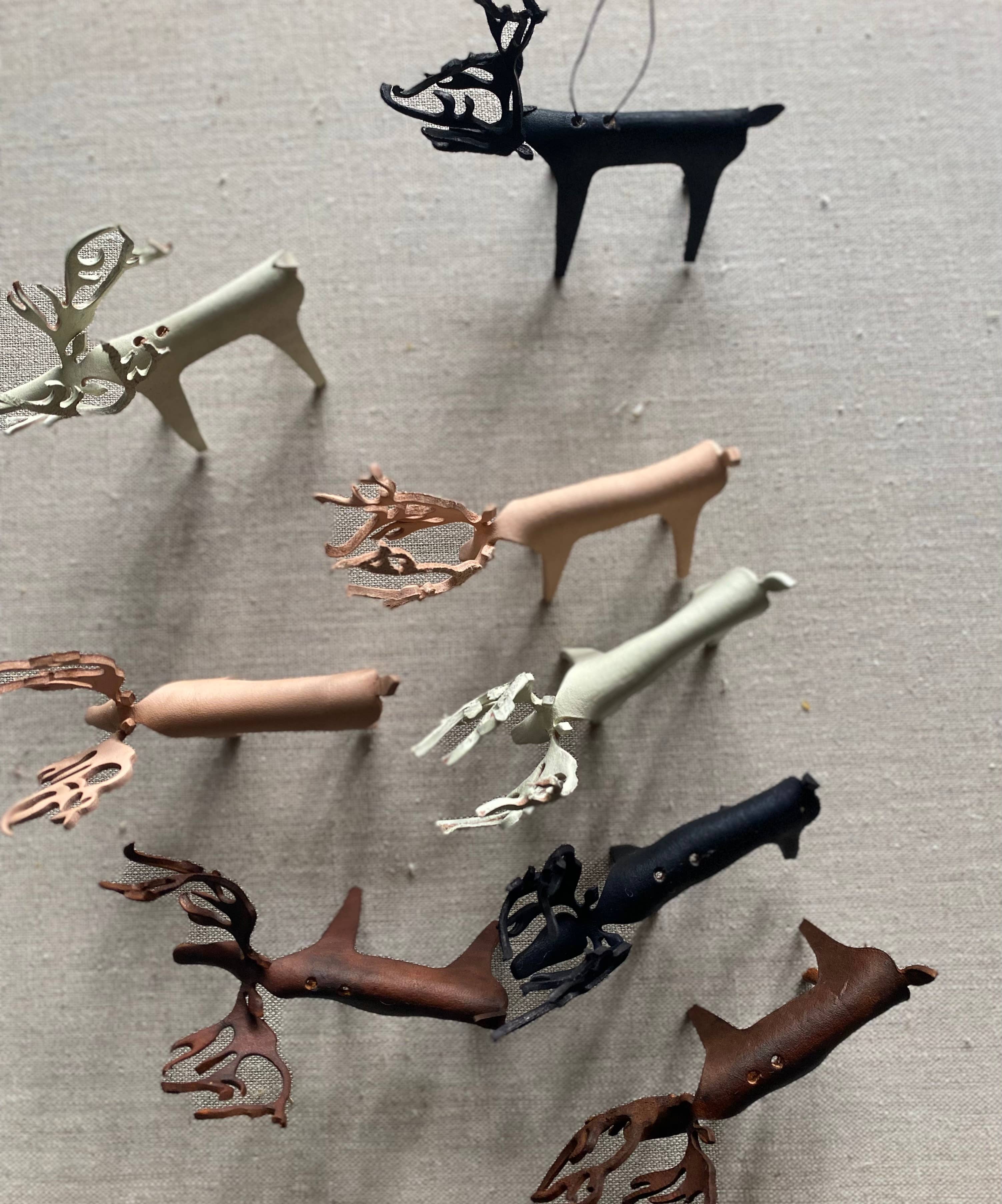 The Merchant Studio – wholesale Ornament – Reindeer Ornament / decor13