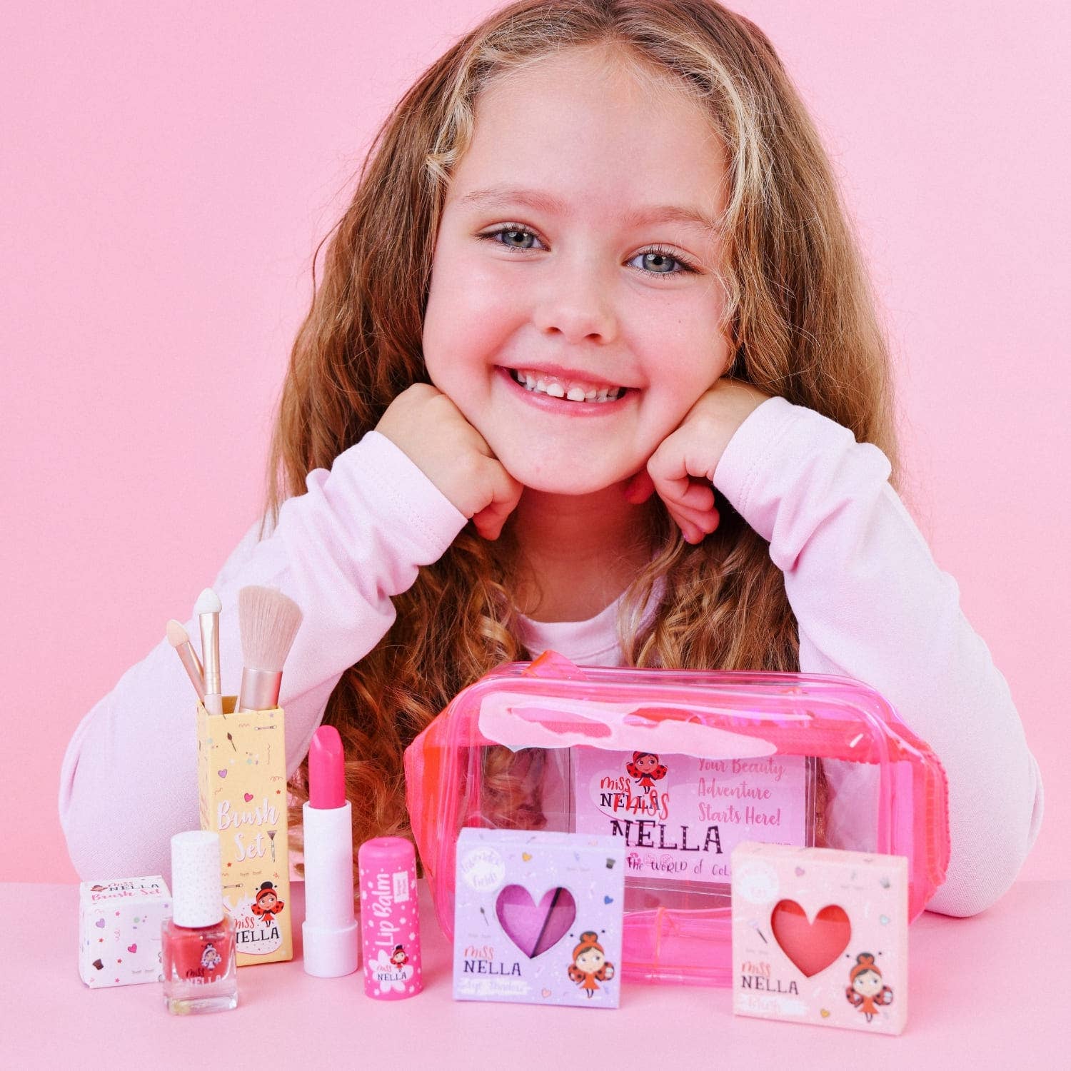 Miss Nella - Wholesale Kids Makeup - Kids - Pink Glamorous Picks Gift Set for Children1