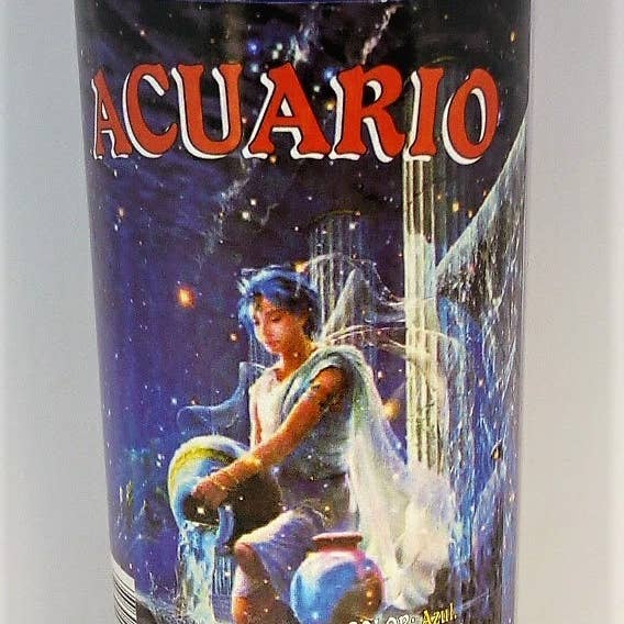 El Alquimista - Wholesale Votive Candle - VELON SIGN AQUARIUS