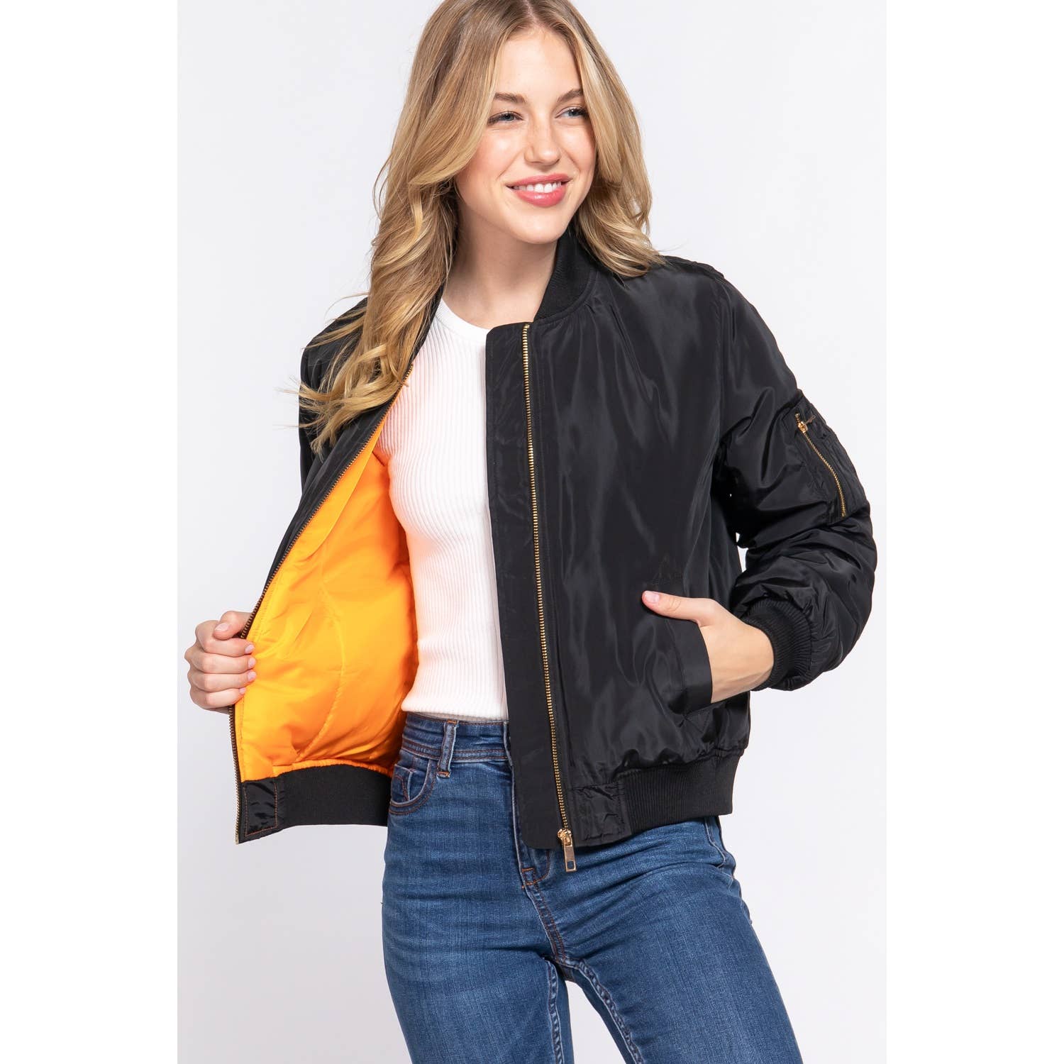 Apolline - Wholesale Bomber Jacket - Women's - BOMBER JACKET3