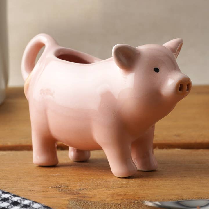CGB Giftware - Wholesale Jug - Great British Pork Co. Mini Pig Milk Jug0