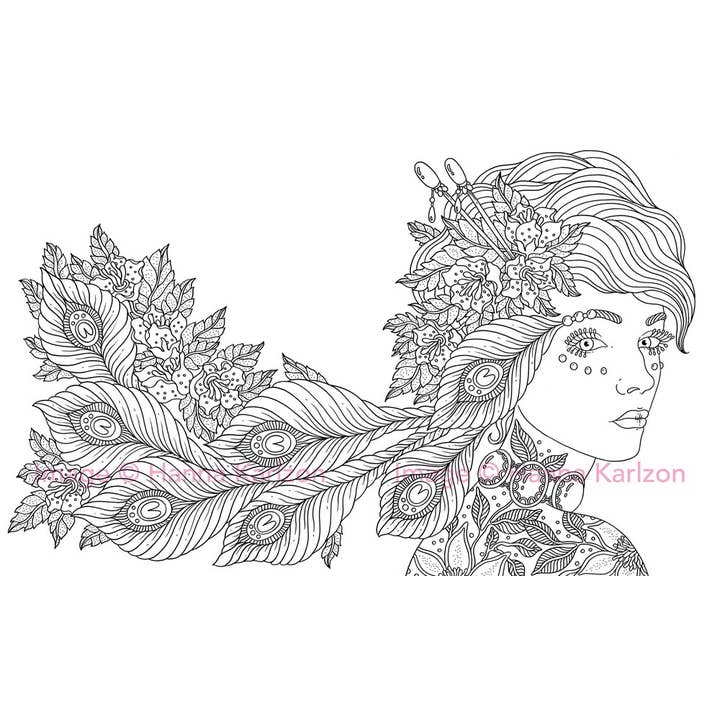 Gibbs Smith - Wholesale Coloring Book - Adult - Magical Dawn Coloring Book2