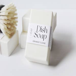 Solid Dish Soap Ramekin Soap Eco Dish Soap 