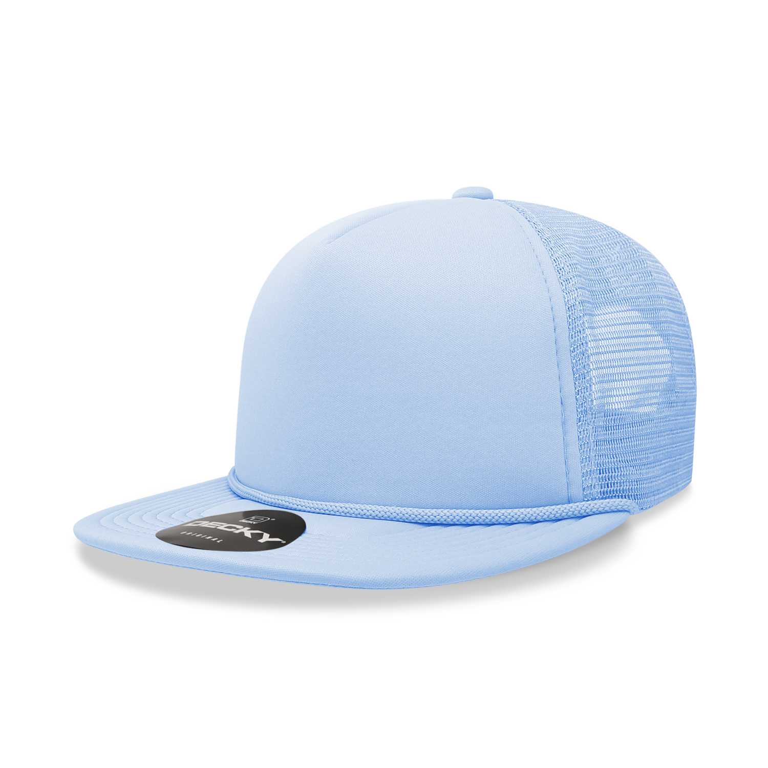 The Park Wholesale - Wholesale Trucker Hat - Unisex - Decky 6026 - Classic 5 Panel Foam Trucker Cap, Flat Bill Hat40