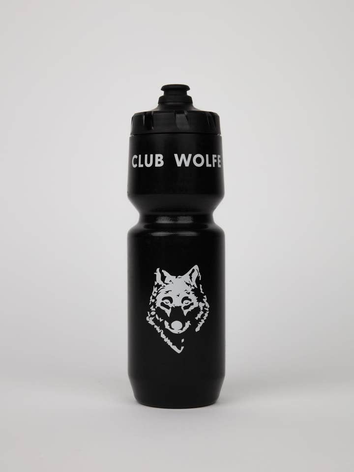 Bidon noir pour la vente par Wolfe Co. Apparel and Goods®