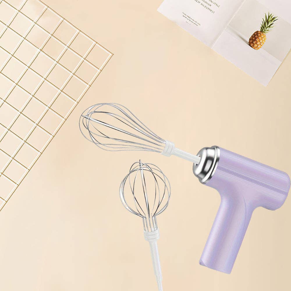 Modpopdeco - Wholesale Keukengereedschap/gadget - Compacte oplaadbare draadloze elektrische handklopper door PANCERKA Multifunctionele garde mixer gemakkelijk te gebruiken ruimtebesparend voor koffiecrème bakken1