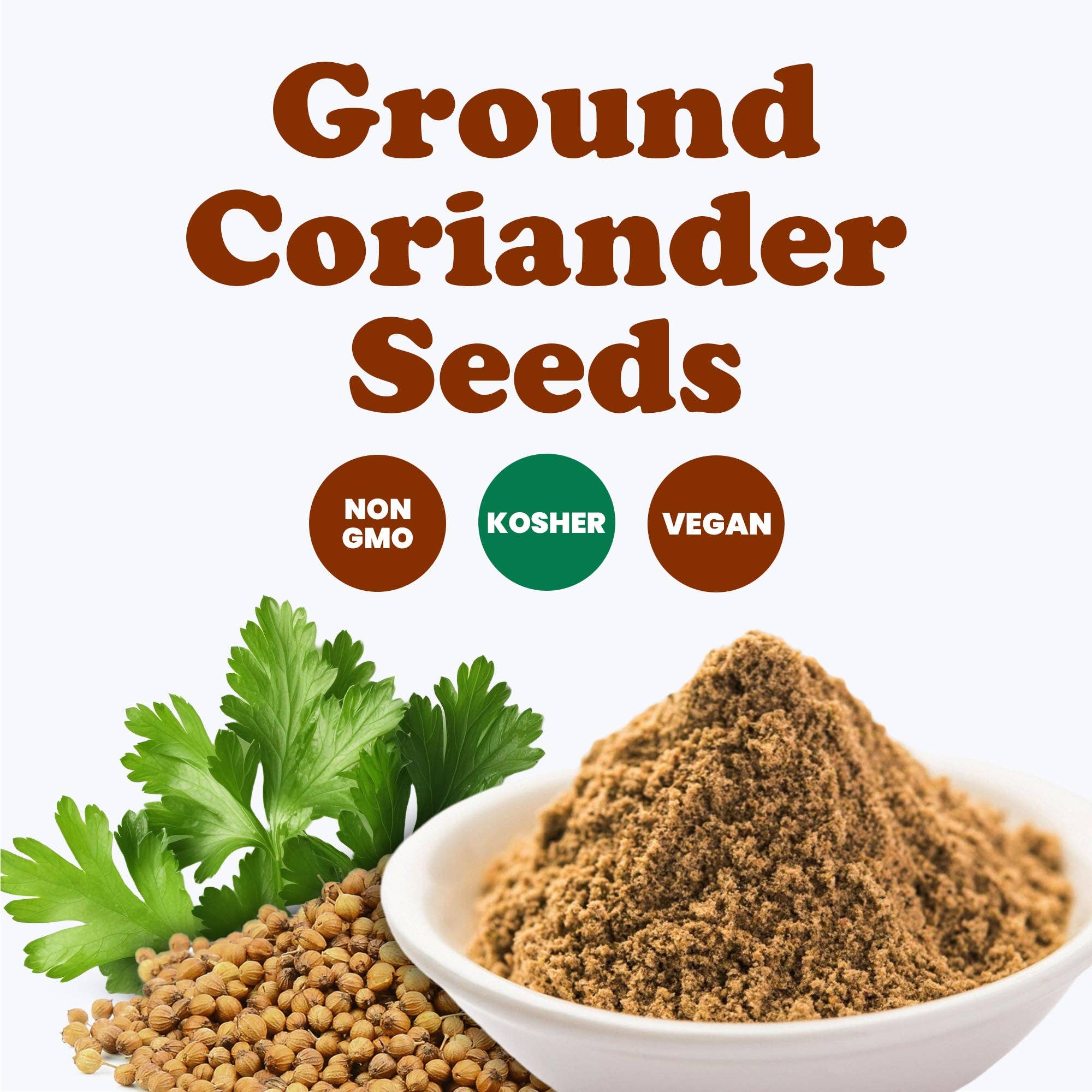 Food To Live – wholesale Dried spice – Ground Coriander Seeds – Non-GMO, Vegan, Kosher, Bulk – by Food to Live3