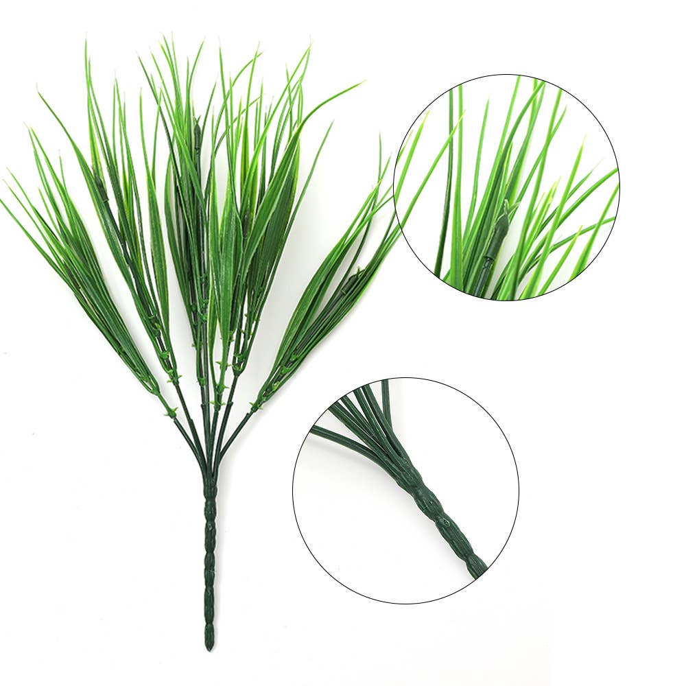 SoapElenGlen – wholesale Konstgjord växt – Konstgjord Pothosbladbukett, 7-stjälk Falsk Grönska för Hemmet3