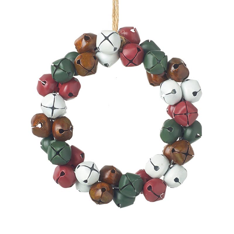 Heaven Sends – wholesale Wreath – METAL BELLS HANGING WREATH0