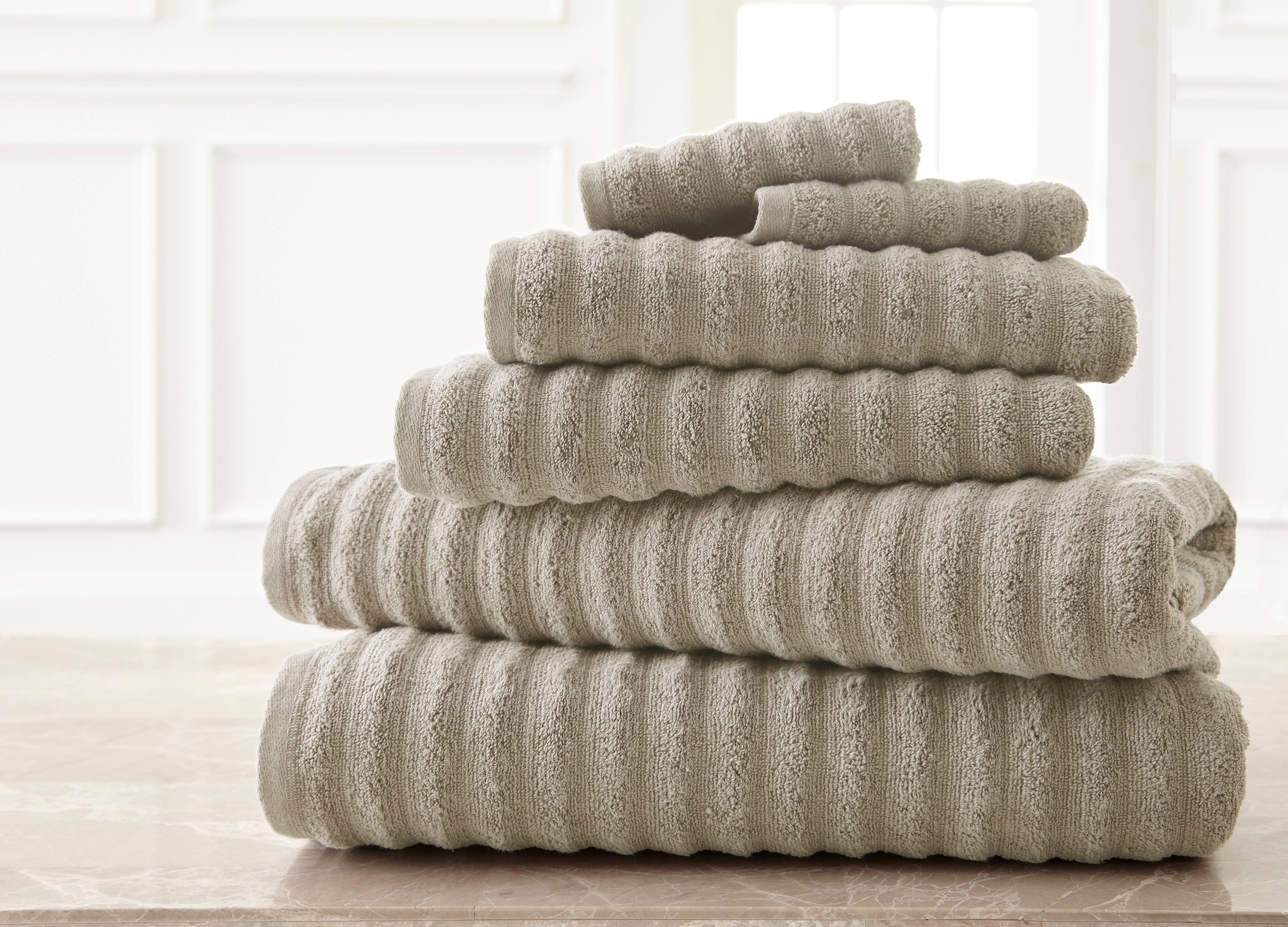 Modern Threads - Vendita all'ingrosso Set asciugamani - Set di asciugamani Luxury Spa Collection 6 pezzi0