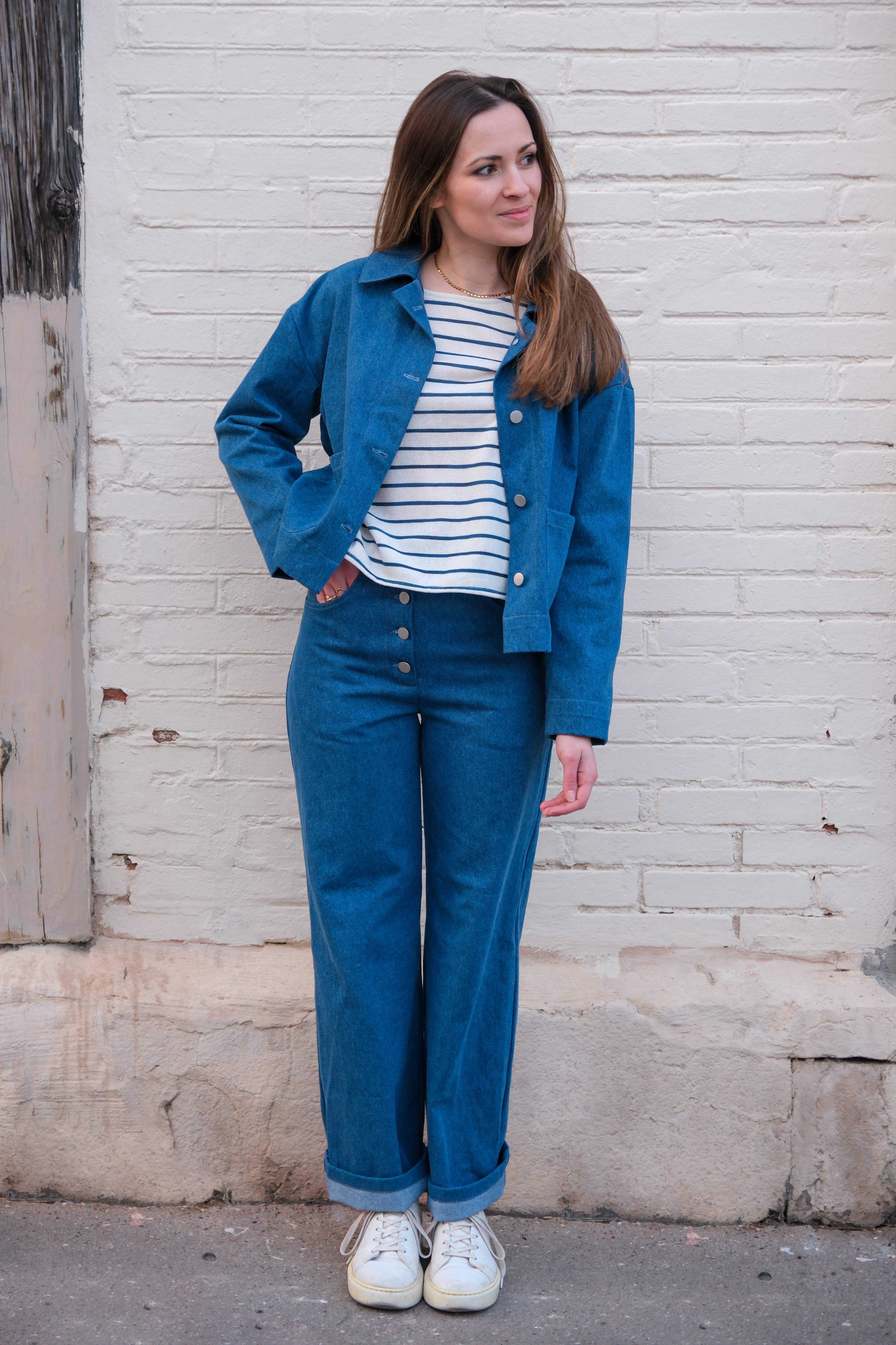 Cha' coud - Wholesale Craft Sewing Kit - Sewing pattern - The Tilda jacket1