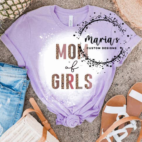 Camiseta sublimada da mãe das meninas por atacado de Maria's Custom Designs