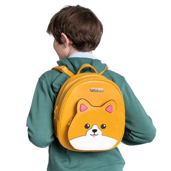 Squishable - Wholesale Backpack - Kids - Luxe PU Back Pack - Corgi