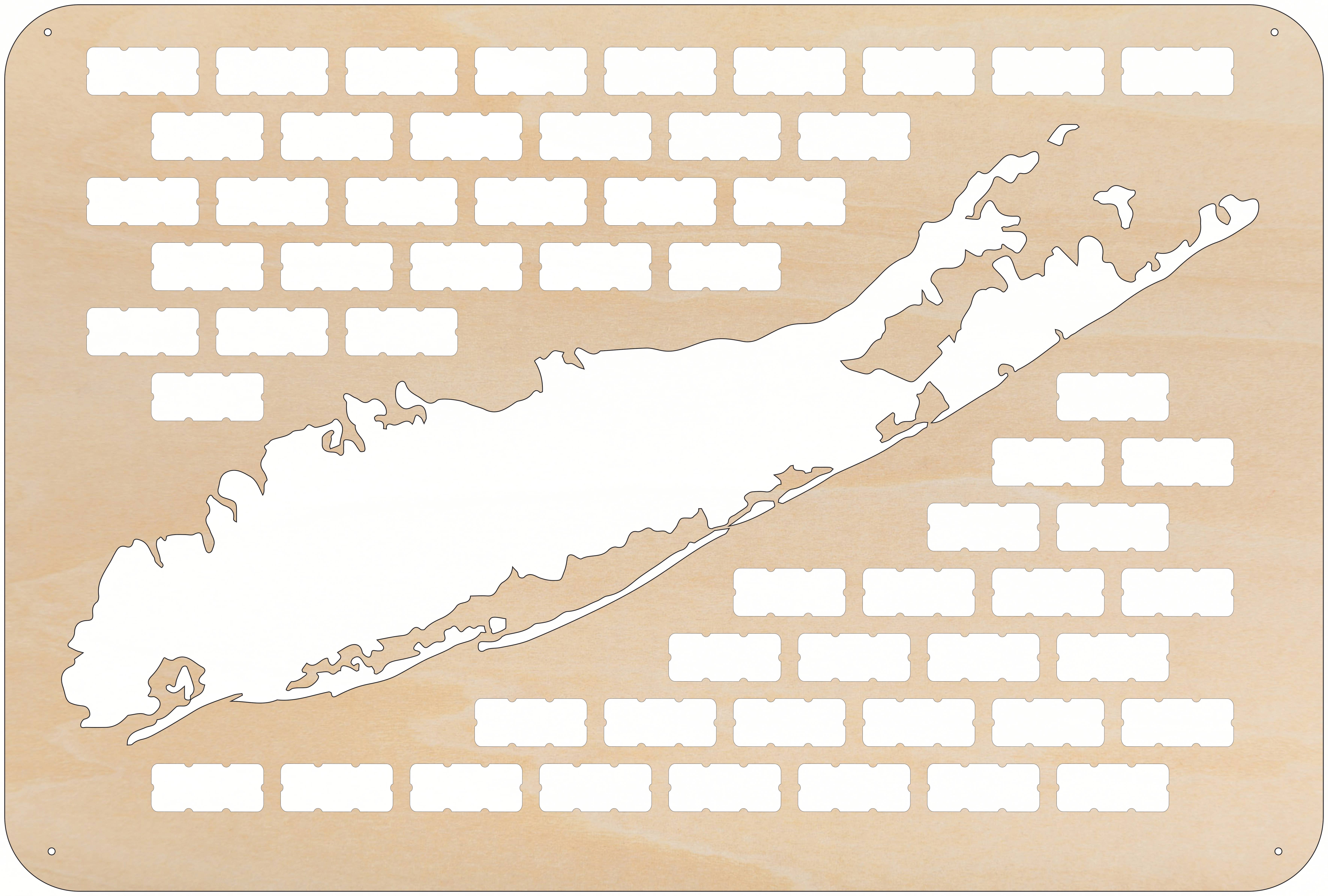 Torched Products – Engroshandel 3D-vægkunst – Mænds gave tilstand øl cap kort - Beer Cap Collector/Display111