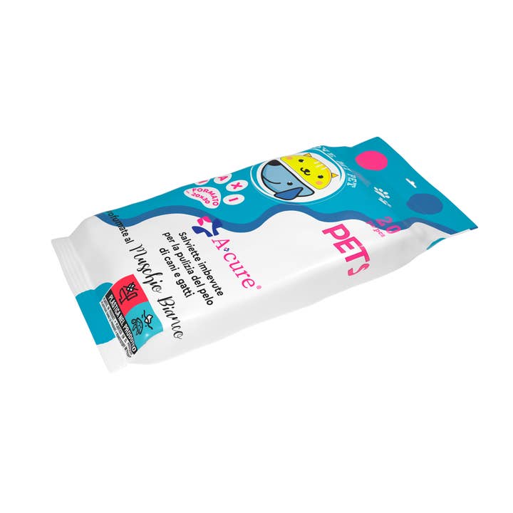 A+Cure Pet 20 Pop-Up Muschio Bianco salviette per la vendita all'ingrosso da parte di A+CURE