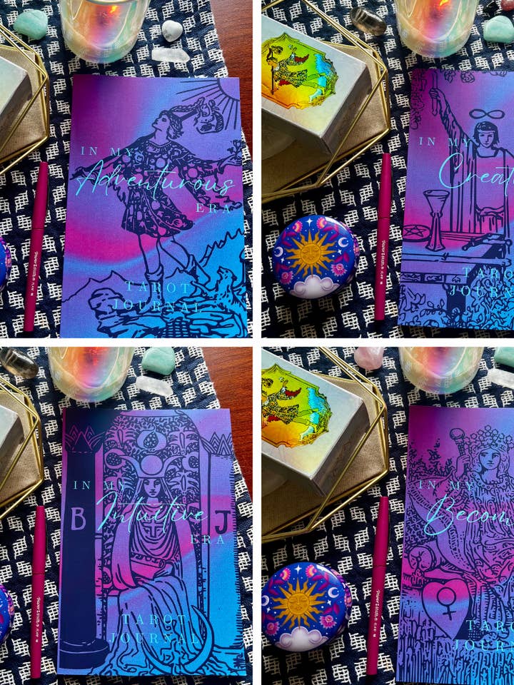 Major Arcana Era Series Tarot Journals for wholesale by Leah Jones Marcus