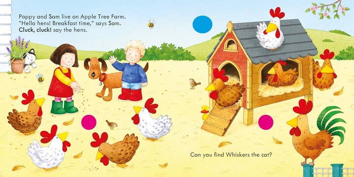 HarperCollins - Wholesale Baby & Toddler Book (0-2) - Poppy And Sam's Farm Animal Sounds : Usborne3