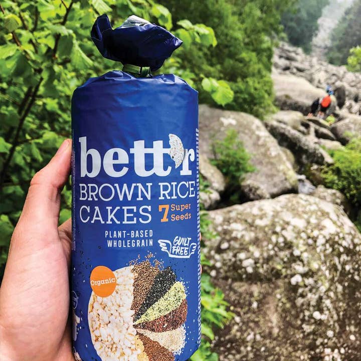 Smart Organic – Großhandel Cracker – Braune Reiskuchen 7 Super Seeds, Bio, Bett'r, 120g5