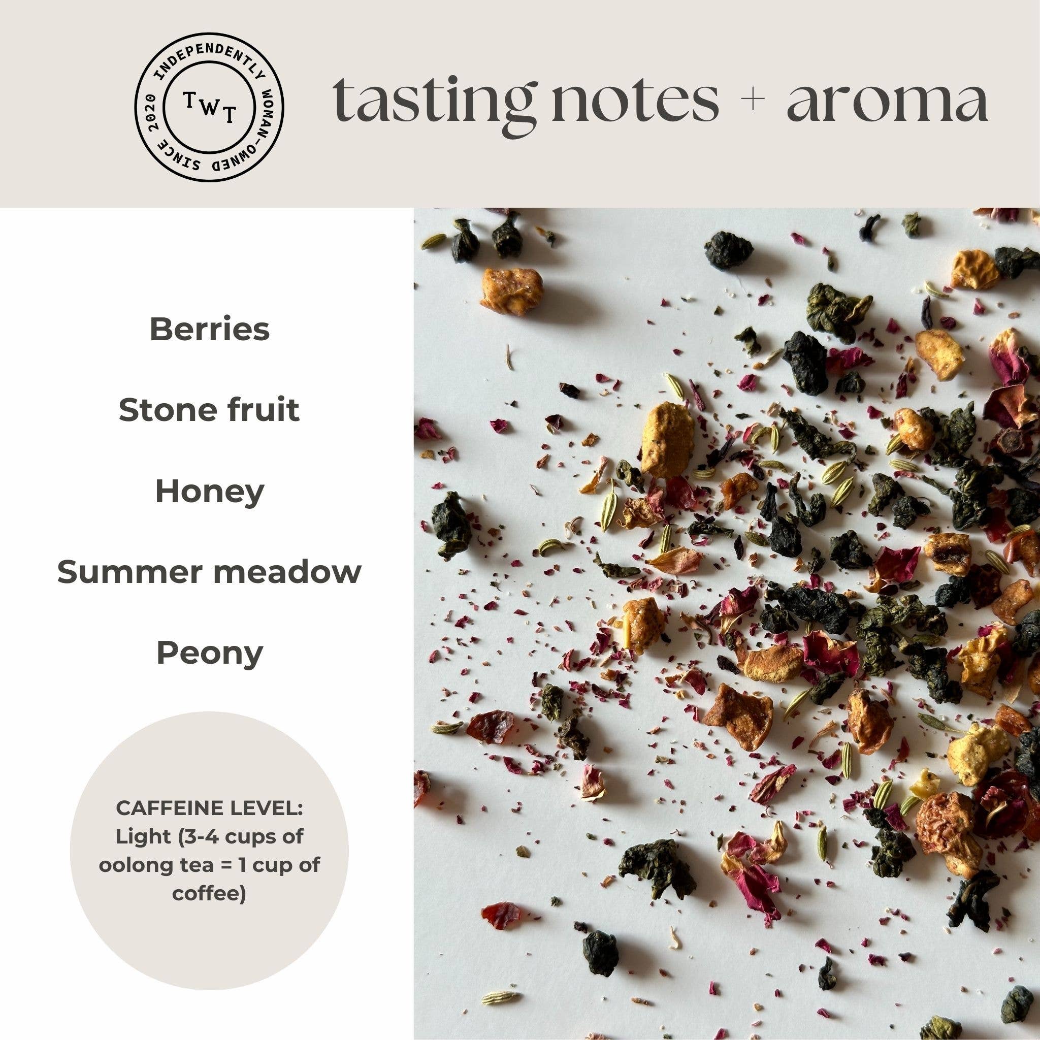 Tea with Tae - Wholesale Tea bags - Fruit & Berry Oolong Mini Tea Tube Gift (5 tea bags)6