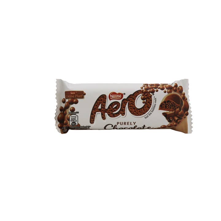 Grandpa Joe's Candy Shop - Wholesale Chocolate Bar - Nestle UK Aero Chocolate Bars, 24ct