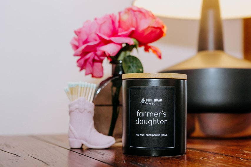 Dirt Road Candle Co - Wholesale Jar/Filled Candle - Farmer's Daughter Candle0