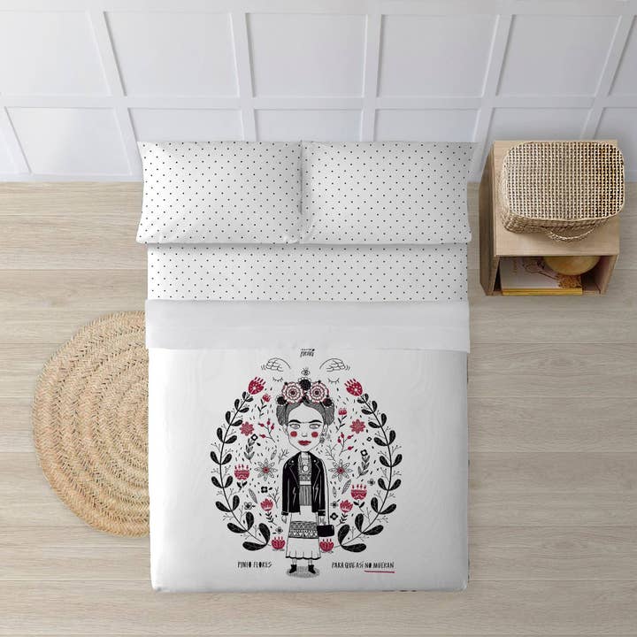 SG HOGAR - Wholesale Bedding Set - Pinto Frida De Mundopiruuu 100% Cotton Bedding Set4