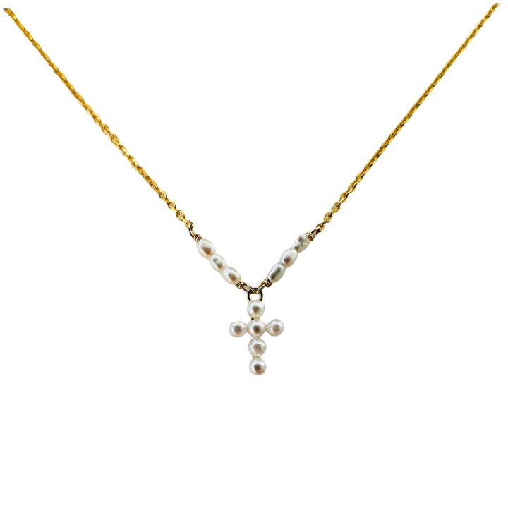 Pearl Bar Cross NK voor wholesale door Modern Opus