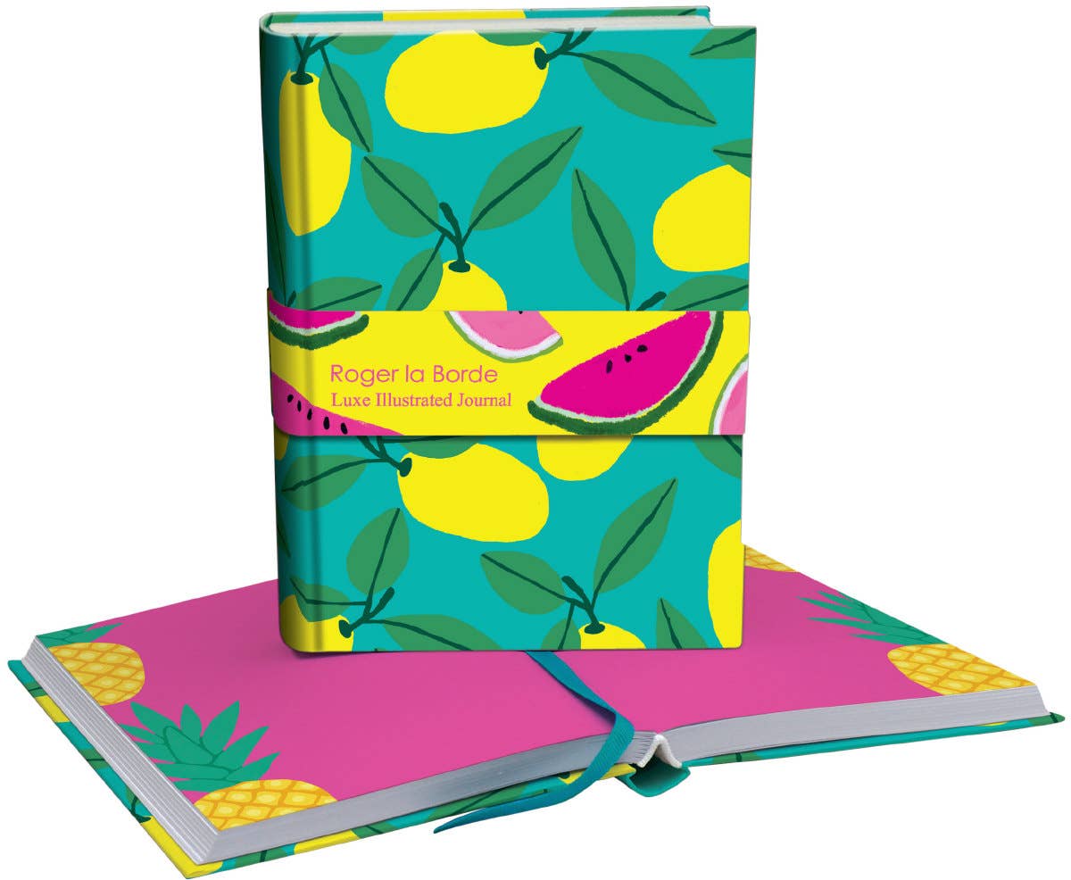 Roger La Borde - Wholesale Notebook - Cute Fruit Illustrated Journal  - AS 0800