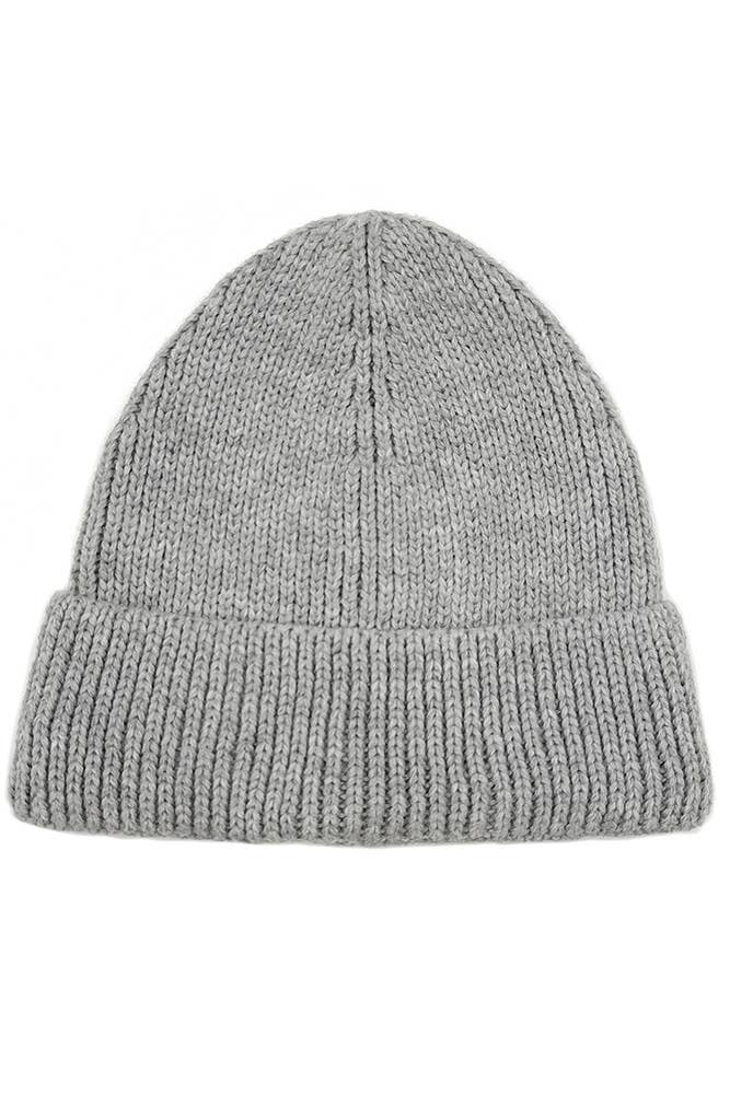 Hana - Wholesale Beanie - Women's - Solid Color Ribbed Knit Cuff Beanie15