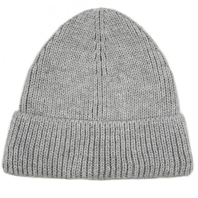 Hana - Wholesale Beanie - Women's - Solid Color Ribbed Knit Cuff Beanie15