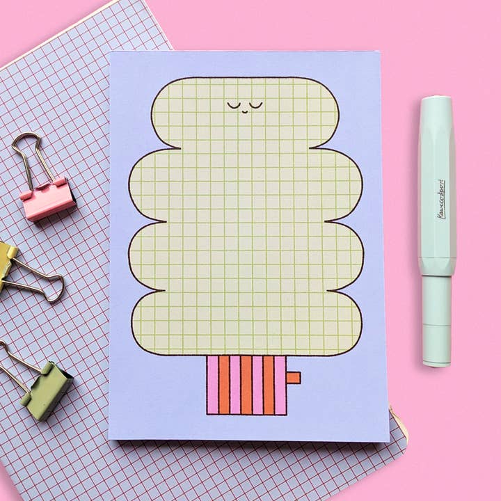 Glad Träd Anteckningsblock A6 för wholesale av hello vonnie