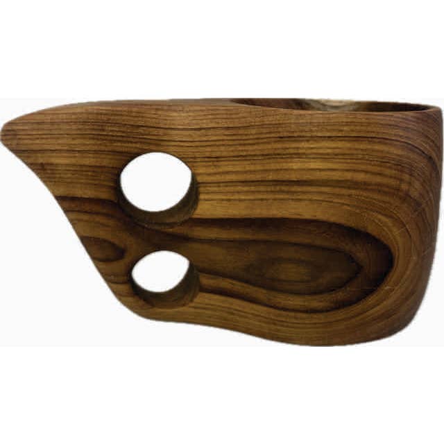 Tuckahoe Hardwoods - Wholesale Coffee Mug - Teak Kuksa Coffee & Tea Mug