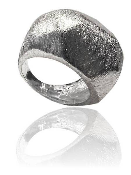 Bilbao Angular Dome Ring for wholesale by Sikara & Co.