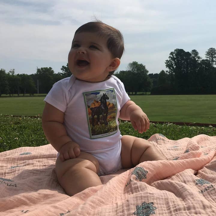 Mandala Swaddle Blanket for wholesale by Mandala Baby