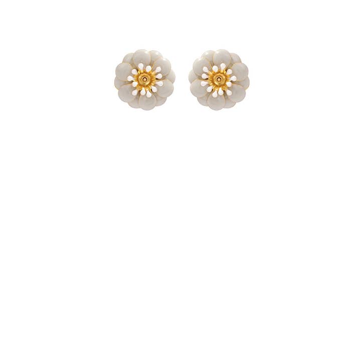 Camelia Stud Earrings by Julie Sion Paris for wholesale by Maison Otto French Lifestyle Distribution