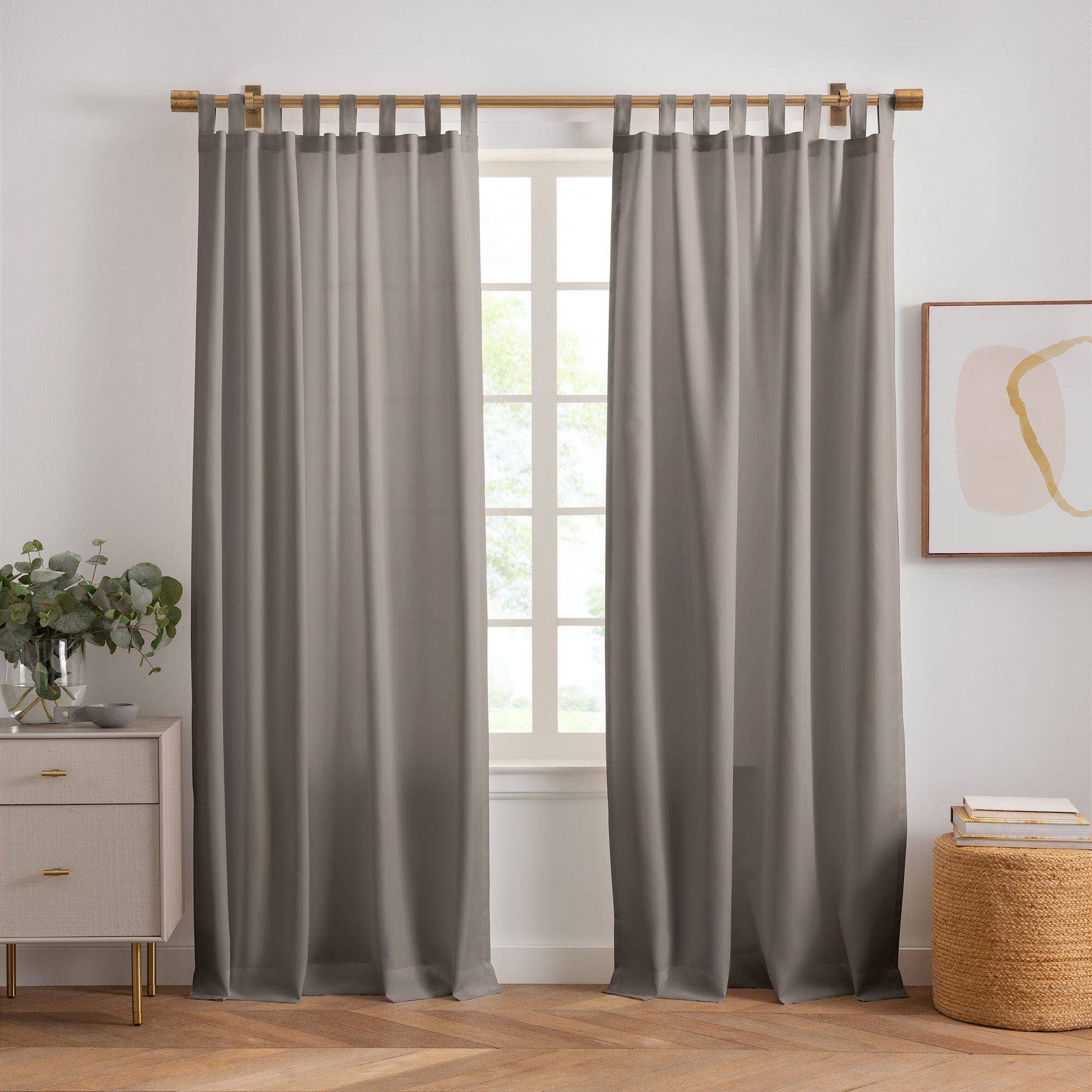 Threadmade Home - Wholesale Curtain - Matine Tab-Top Indoor/Outdoor Window Curtain Panel4