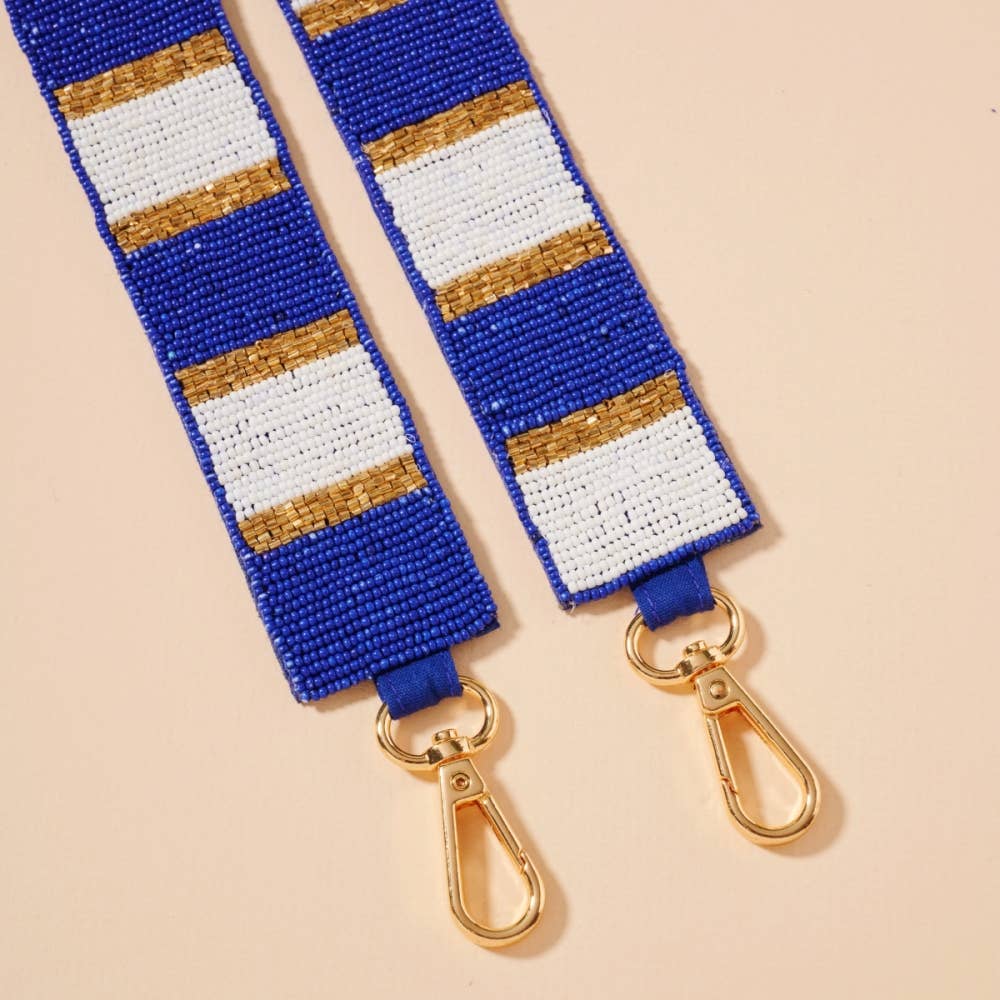 Frem - Wholesale Bag Strap - Women's - Striped Seed Beaded Bag Strap17