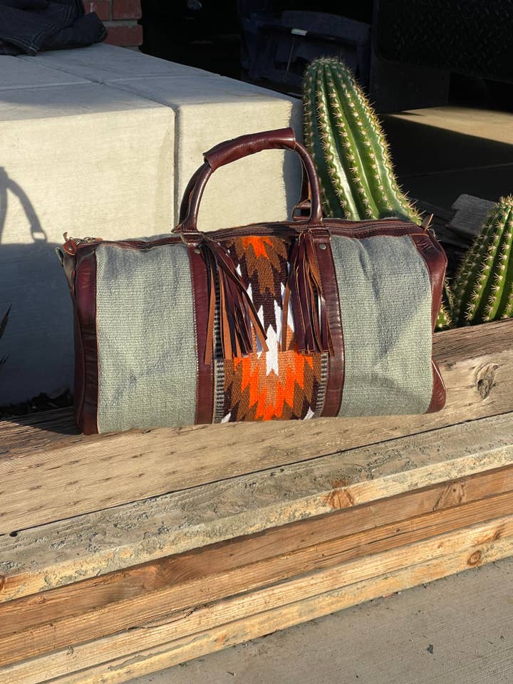 Way out West Duffle Bag for wholesale by Hill + Hyde&Co