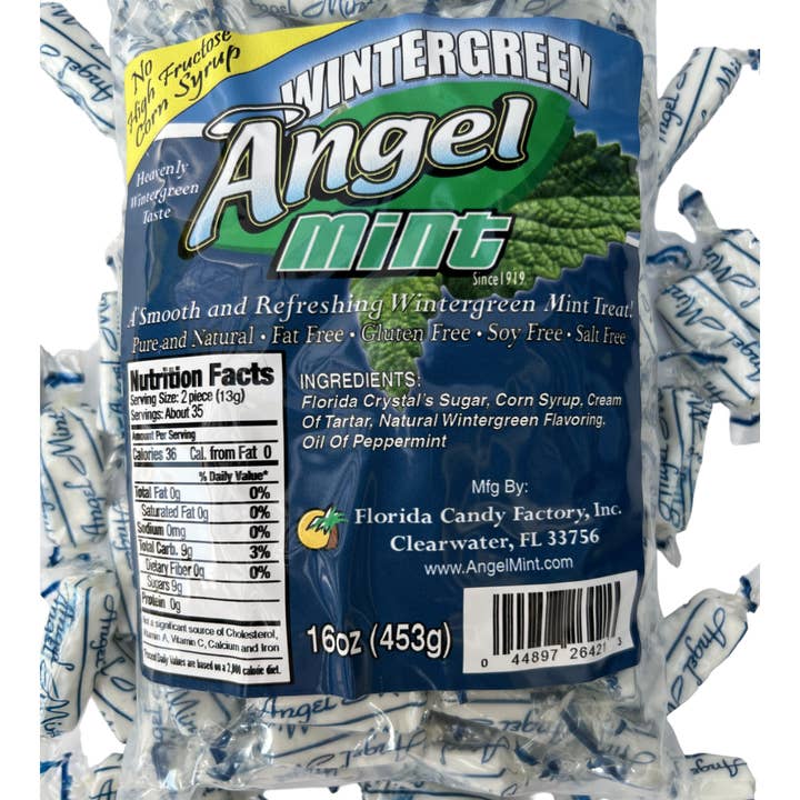 Florida Candy Factory – wholesale Mints – Angel Mint | Fruit Flavors | 16oz Bag