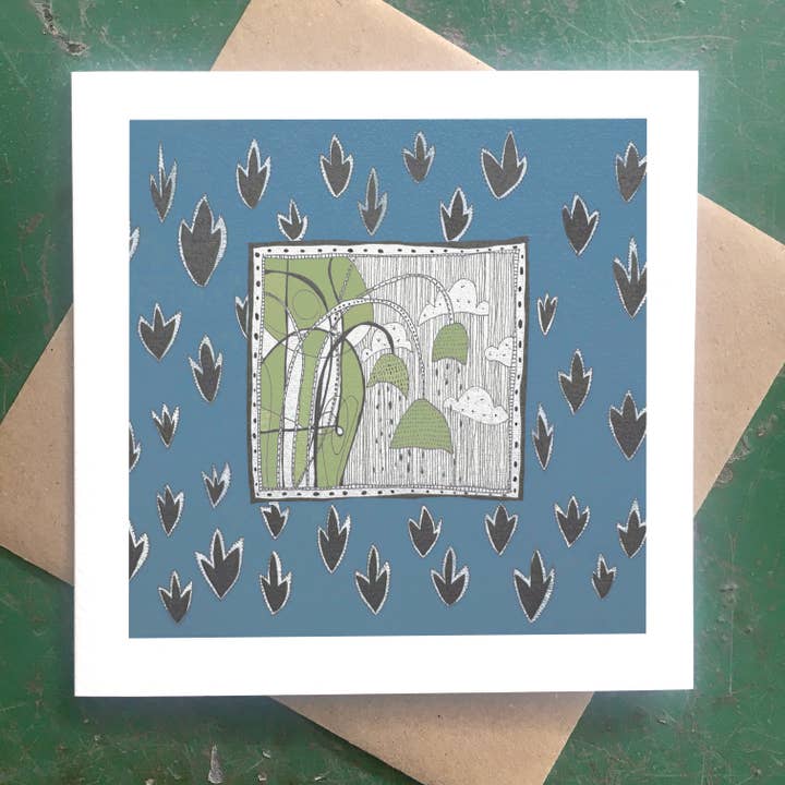 Uma Janela para a Primavera - Cartão de Saudações Ilustrado por atacado de Hello Magpie