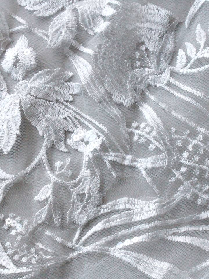 Ivy Lace Cathedral for wholesale by Jaxie Bridal Accessories