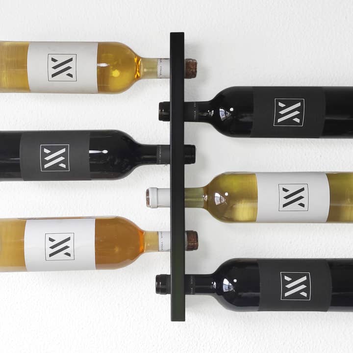 VINAK - Verticale wand wijnrek van staal voor wholesale door VINAK