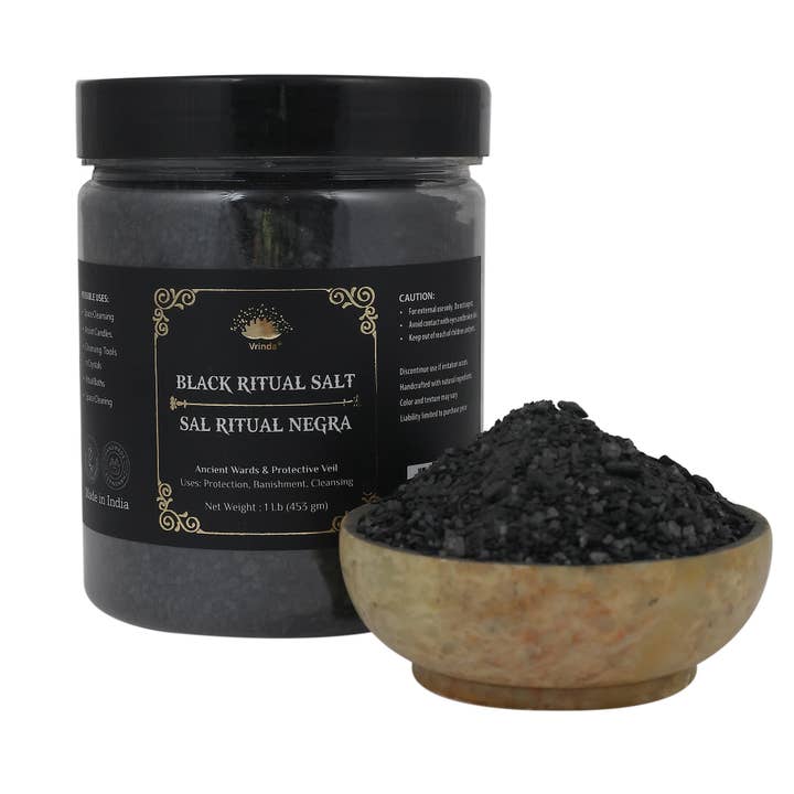 Sel Noir Rituel 1lb pour la vente par Vrinda